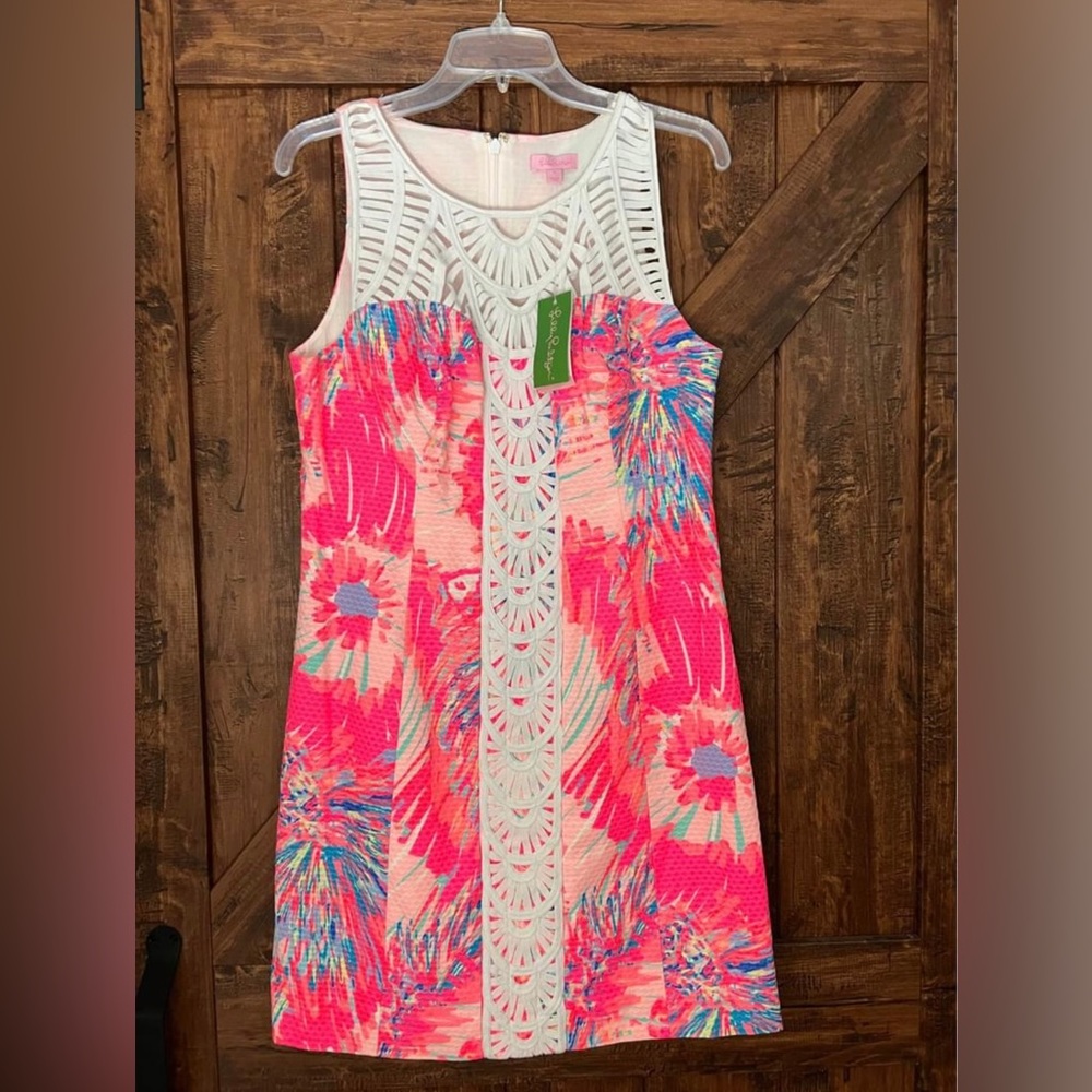 Lilly Pulitzer Never Been Beta Tana Shift Dress
